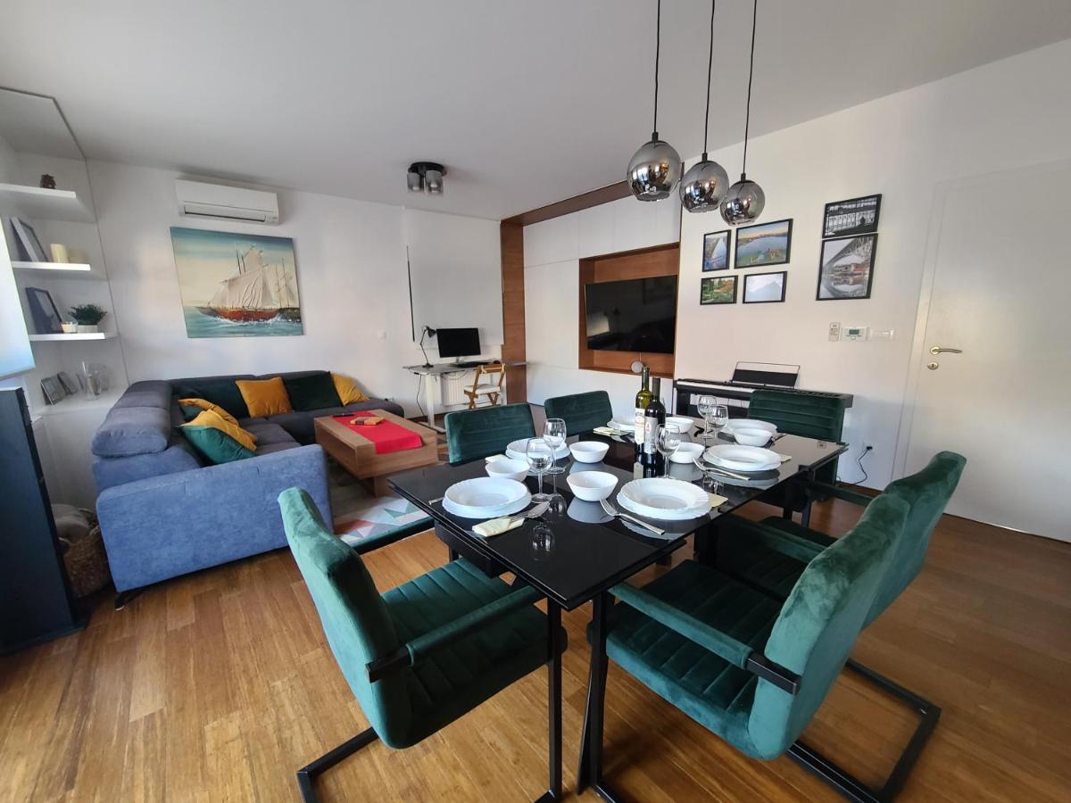 Modern 4-Star Luxury Apt - Wfh Ready, Free Parking Zagreb Exterior foto